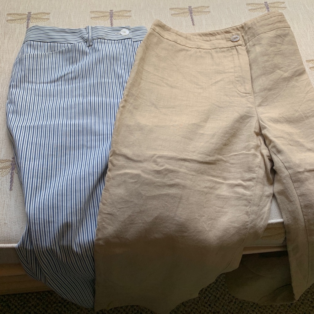Two pair of Jones of New York pants.